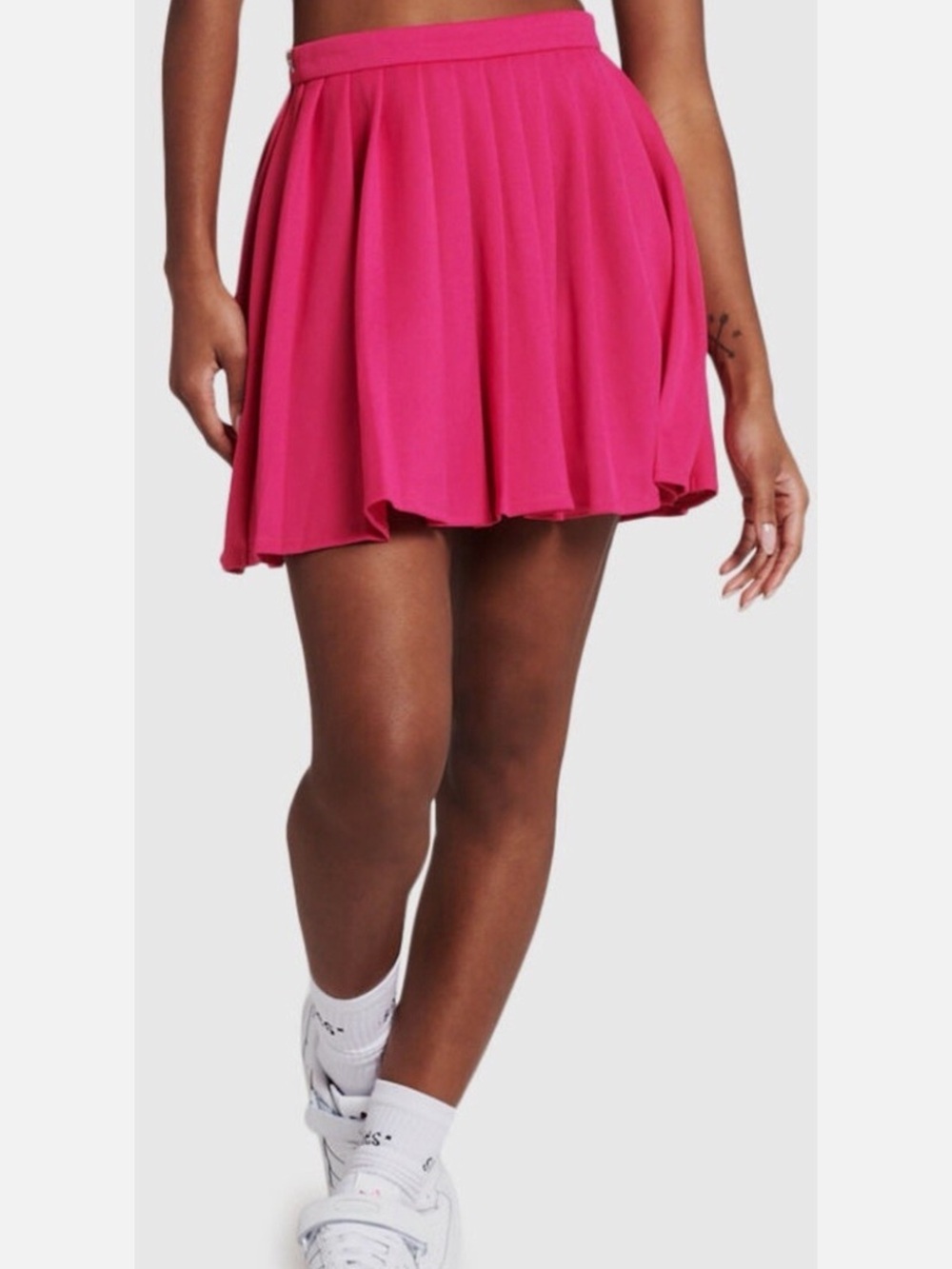 adidas Originals Pink Mini Tennis Skirt NWT S - Picture 4 of 15